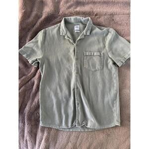 Zara Relaxed Fit Short Sleeve Shirt